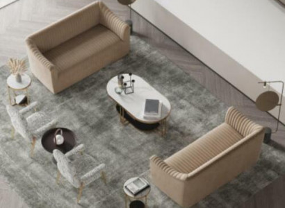 Sofagarnitur 2+2 Sitzer Wohnlandschaft Sofas Sofa Sitz Design Couch Lounge Möbel