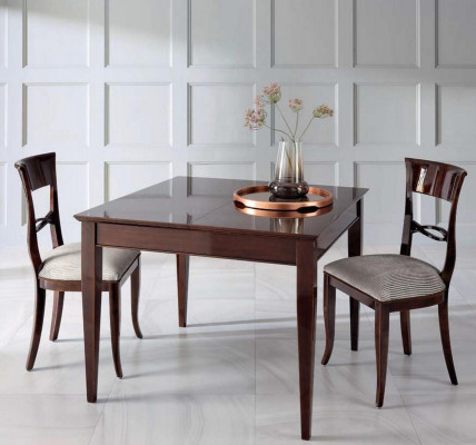 Esszimmertisch Esstisch Hochglanz Tisch Holz Essecke Esszimmer Ausziehbarer Neu