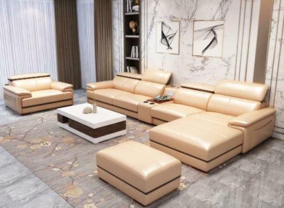 Relax Eckgarnitur Ecksofa L-form Polster Modern Sitz Möbel Wohnlandschaft Luxus