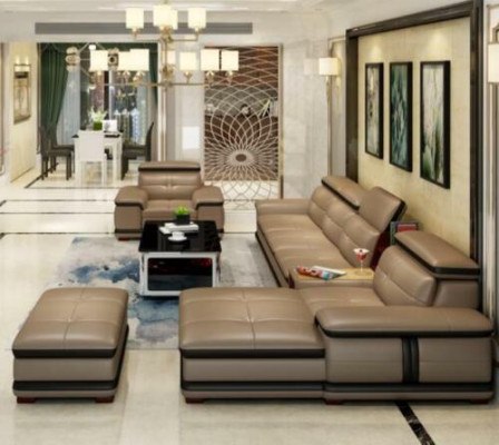 Relax Sitz Möbel Wohnlandschaft Luxus Eckgarnitur Ecksofa L-form Polster Modern