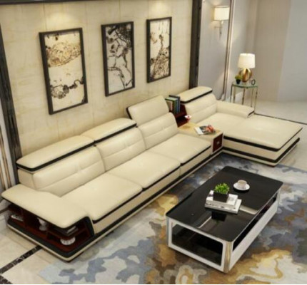 Relax Sitz Möbel Wohnlandschaft Luxus Eckgarnitur Ecksofa L-form Polster Modern