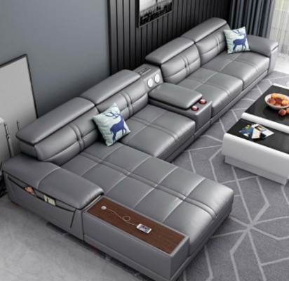 Ecksofas Ecksofa L-form Polster Sofa Sofas Relax Sitz Möbel Wohnlandschaft Couch