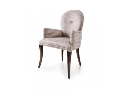 Sessel Esszimmerstuhl Stuhl Sitzer Esszimmer Stühle Sitz Holz Grau Barock Luxus