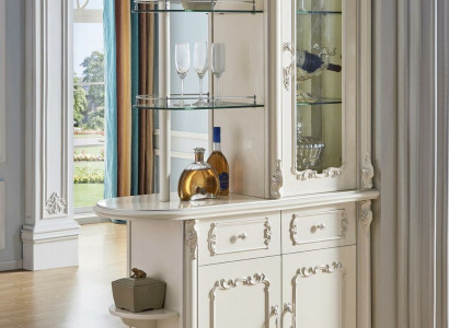 Bar Schrank Massivholz Tresen Regale Theke Schränke Tisch Weinschrank Neu