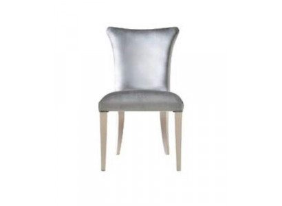 Esszimmerstuhl Stuhl Sitzer Sessel Esszimmer Stühle Holz Silber Modern Luxus Neu