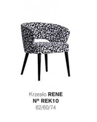 Ursprünglicher schwarzer und weißer Holz- und Textilstuhl für Wohnzimmer