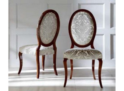 Luxus Esszimmerstuhl Stuhl Küchenstuhl Esszimmer Stühle Stoff Sitzer Holz Braun