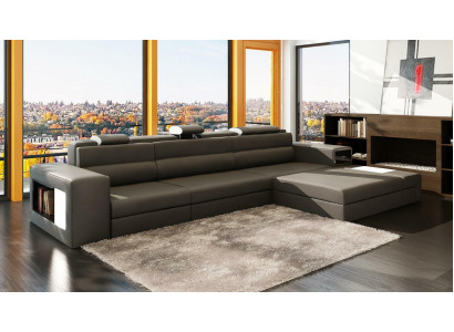 Design XXL Big Ecken Polster Eck Sofa Couch L Form Leder Sofas Garnitur