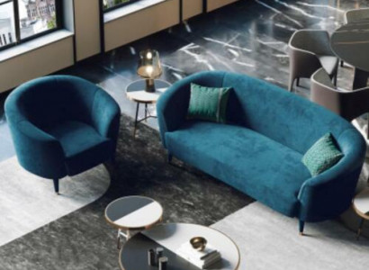 Samt Sofagarnitur 3+1 Sitzer Wohnlandschaft Sitz Design Couch Lounge Sofas Möbel