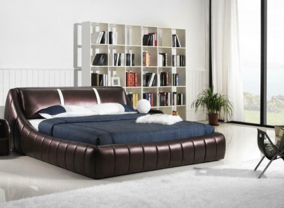 Modernes Hotel Design Bett XXL Betten Luxus Stil Doppel Leder 140 160 180x200cm