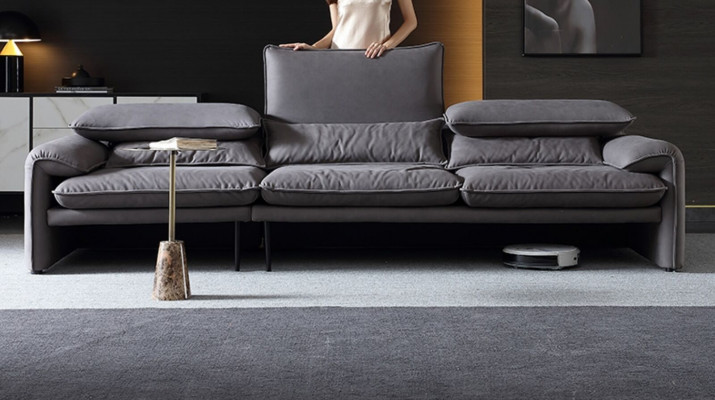 Design Sofas xxl Sofa 4 Sitzer Textil Big Neu Wohnzimmer Couch Polster