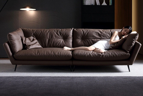 Moderne 4er Sitz Sofas Wohn Zimmer Möbel Vier Sitzer Couch Design Sofa