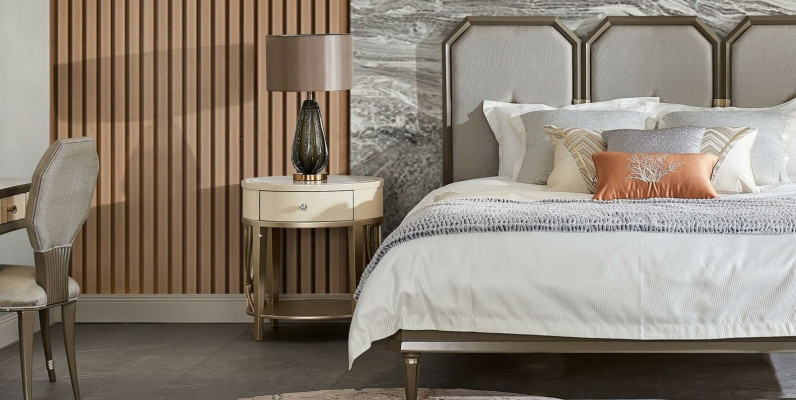 Design Nacht Tisch Konsole Konsolen Luxus Tische Schlaf Zimmer Beistell Holz Neu