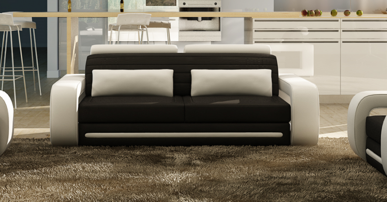 Ledersofa Couch Sofas Couchen 3 Sitzer Design Modern Sofa 3Sitzer Davos