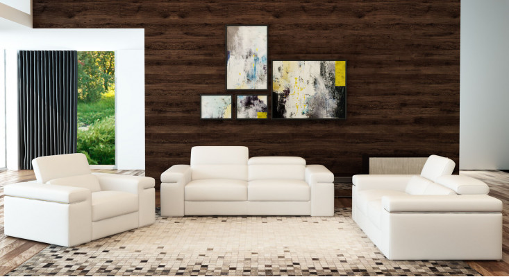 Moderne Sofagarnitur Multifunktions Couch Sofa Leder Couchen Garnituren 3+2+1