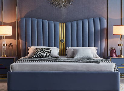 Bett Polster Design Luxus Hotel Betten 150/180cm Schlaf Zimmer Doppel