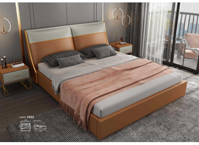 Designer Bett Schlafzimmer Betten Textil Leder Hotel Luxus Polster Samt Stoff