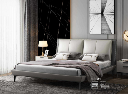 Schlafzimmerbett Bett Doppelbett Jugendbett Stoffbett Bettgestell