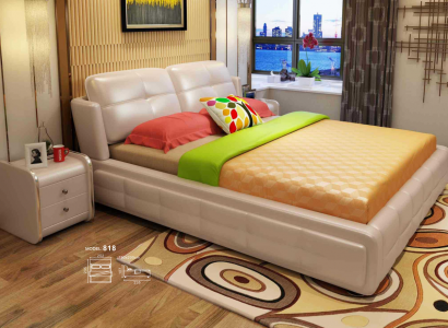 Luxus Schlafzimmer Bett Polster Deko Design 180x200cm Doppel Hotel Betten