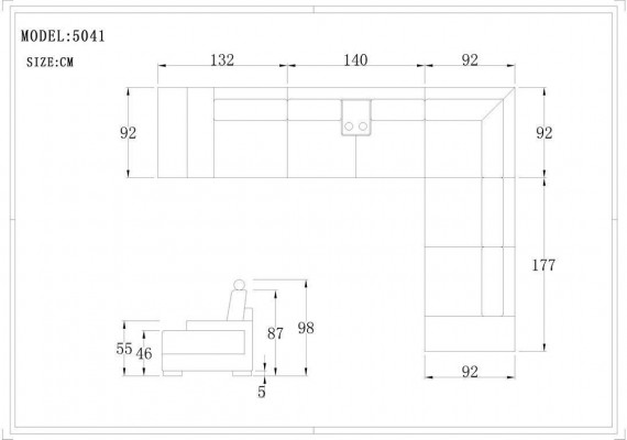 Ledersofa Couch Wohnlandschaft Ecksofa Eck Modern Garnitur Design Dekor