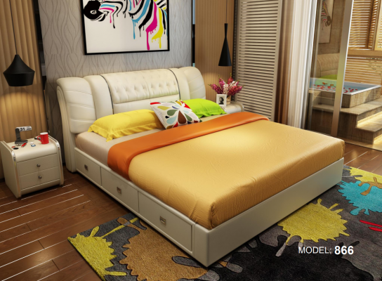 Luxus Schlafzimmer Bett Polster Doppel Betten 180x200 Möbel designer Einrichtung