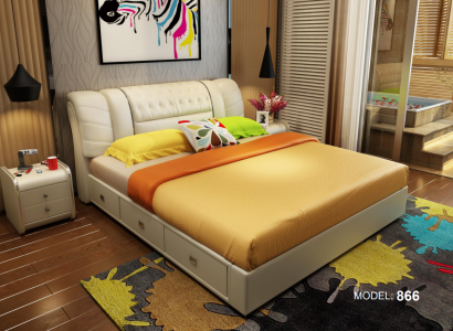 Luxus Schlafzimmer Bett Polster Doppel Betten 180x200 Möbel designer Einrichtung