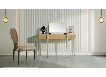 Schminktisch Schminkkommode Kosmetik Konsolen Frisiertisch Massivholz