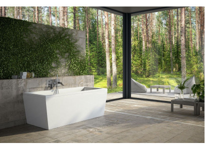 Badewannen Rechteckige Design Badewanne Weiß Moderne Badezimmer