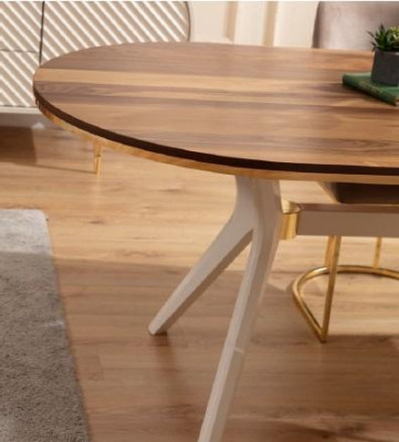Einrichtung Gruppe Luxus Tisch + 2 Stühle Set 3tlg. Esstisch Garnitur Esszimmer