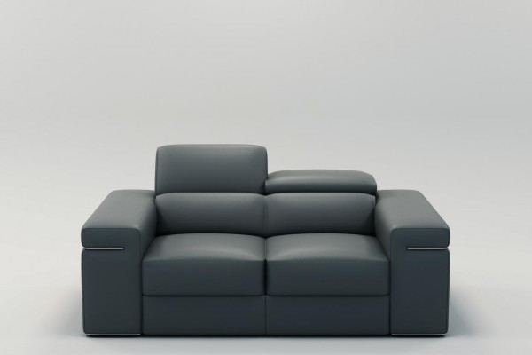 Multifunktions Ledercouch Sitz Polster Wohnzimmer Set Leder Garnitur Sofa 3+2