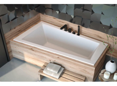 Badewanne Eck Bade Wannne Badezimmer Einbau Wannen Acryl Design