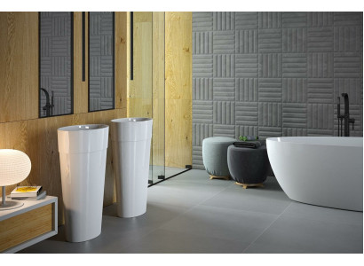 Modernes Design Waschbecken Acryl Bad Freistehender Waschtisch
