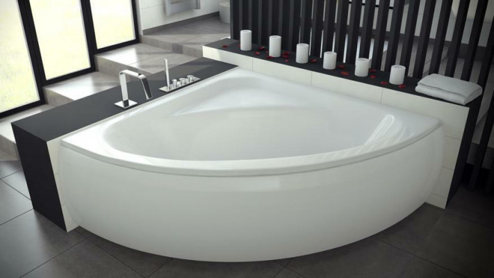 Design Badewanne Eck Acryl Neu Badewannen Wannen Moderne