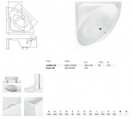 Design Badewanne Eck Acryl Neu Badewannen Wannen Moderne