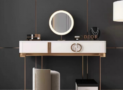 Schminktisch Nachttisch Make-up Tisch Konsole Schlafzimmer Kommode