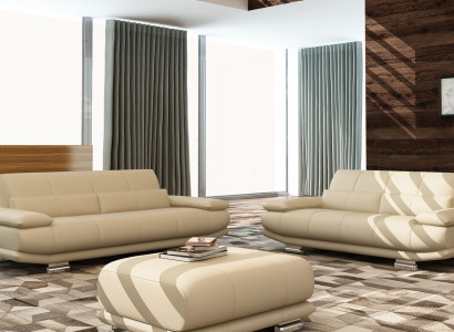 Sofa Couch Polster 3 Sitzer Leder Sofas Garnituren Couchen Sitz Design