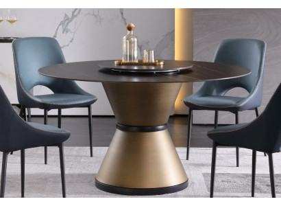 Moderne Esszimmer Wohnzimmer Küche Rundes Tische Esstisch Design Tisch Runde