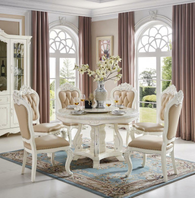 Chesterfield Set Gruppe Stühle Polster Garnitur Sessel 6x Stuhl Massivholz
