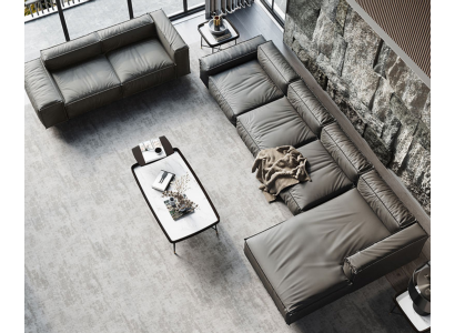 Ecksofa Sofa Couch Polster Wohnlandschaft Eck Sofas Garnitur L Form Grau