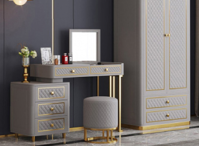 Schminktisch Stuhl Luxus Konsole Kommode Schlafzimmer Konsolentisch