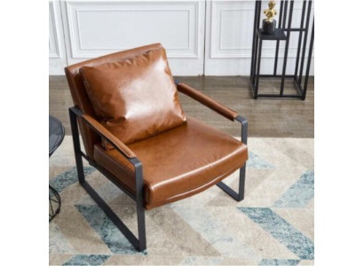 Designer Lehn Stuhl Polster Sofa Sitzer Fernseh Wohnzimmer Sessel Club