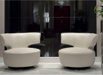 Sessel Design Couch Sofa Sitzer Leder Lounge Club Polster Luxus Ohren