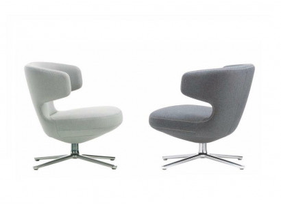 Luxus Grau Neu Leder Lounge Club Polster Sessel Design Sofa Sitzer