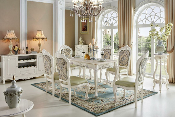 Design 6x Stühle Sessel Gruppe Set Gastro Neu Esszimmer Polster Massivholz
