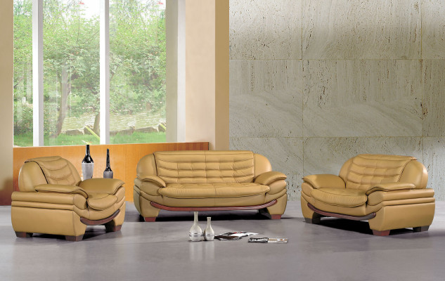 Klassische Designer 3 Sitzer Chesterfield Leder Sitz Couch Polster ohne 2+1