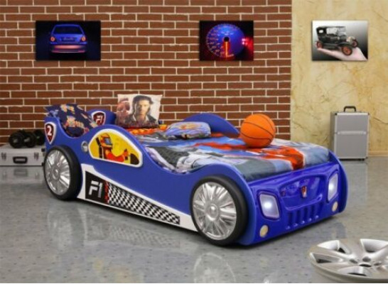Autobett Bett Betten Sportwagen Jugendbett Sport Wagen Auto Schlafbett Lagerware