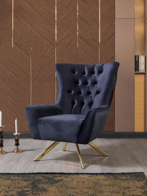 Sofagarnitur Blau Sofa Luxus Sofas Sessel 3+3+1 Sitzer Chesterfield Design Samt
