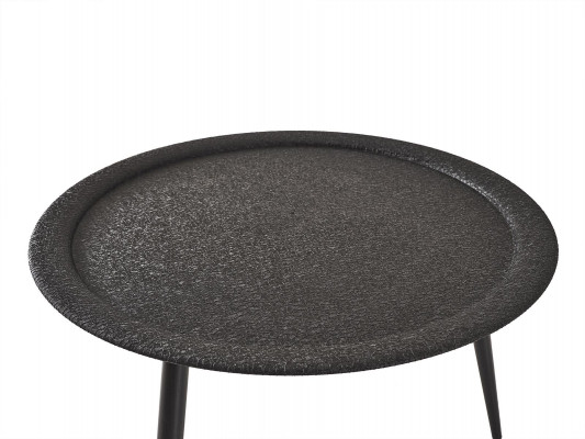 Designerset aus 2 runden Couchtischen für das Wohnzimmer in Premium-Qualität