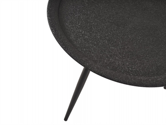 Designerset aus 2 runden Couchtischen für das Wohnzimmer in Premium-Qualität