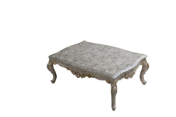 Königlicher Couchtisch Tisch Gold Tische Barock Rokoko Couchtische